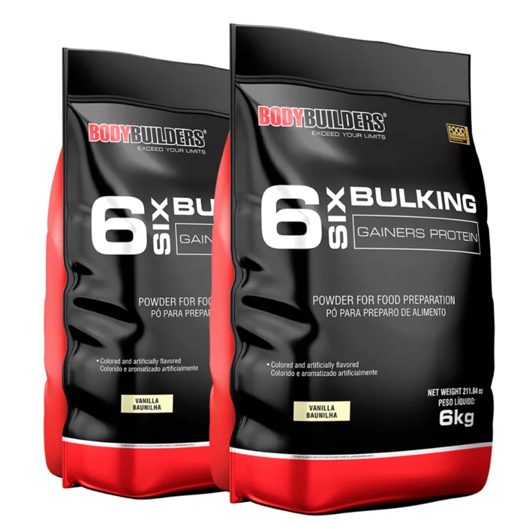Kit 2x Hipercalórico 6 Six Bulking 6kg – Bodybuilders