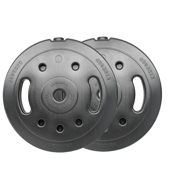 2 x Anilha em Polietileno de 5kg – total de 10kg