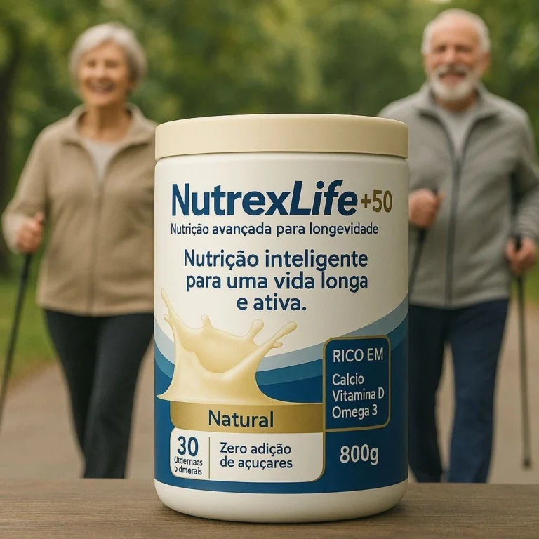 3 UNIDADES – NutrexLIFE +50 400g – Nutrição Avançada para Longevidade (direto da fabrica)