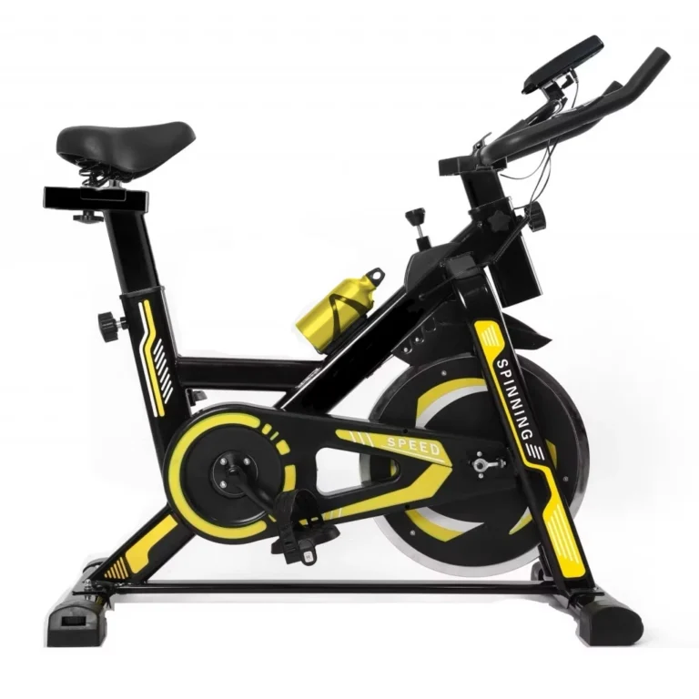 Bicicleta Spinning Ergométrica Exercício Profissional Monitor suporta até 150kg Academia 1.90m