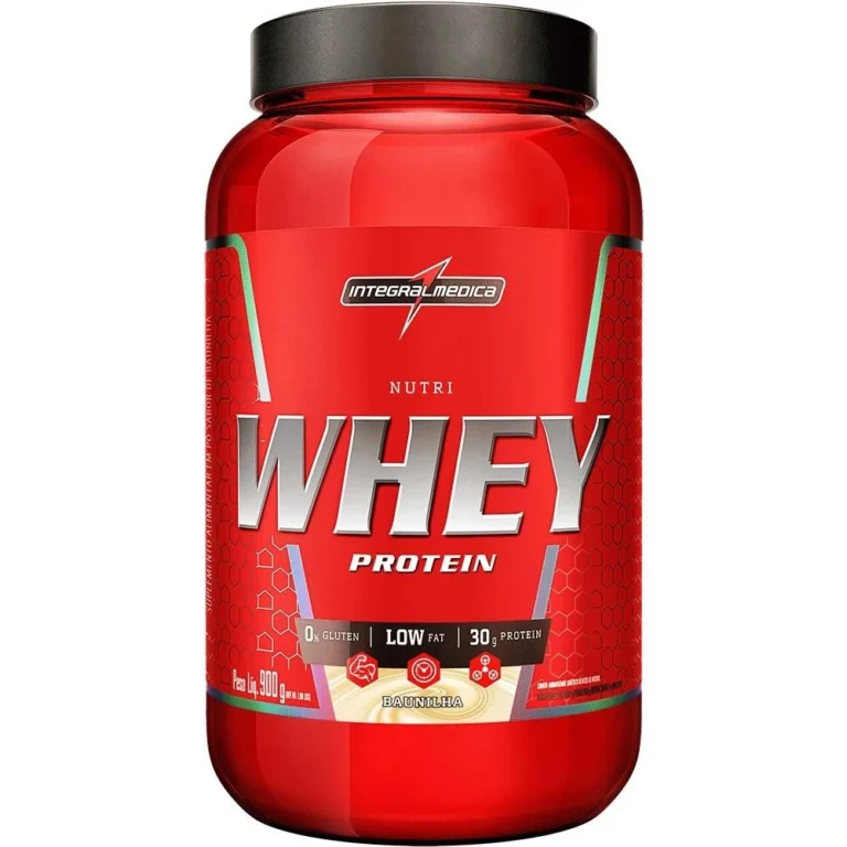 Integralmedica – Nutri Whey Protein Hipercalórico em Pó – Suplemento para Ganho Muscular – Super Mass Gainer – 900g