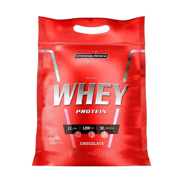 Integralmedica – Nutri Whey Protein Hipercalórico em Pó – Suplemento para Ganho Muscular – Super Mass Gainer – 900g