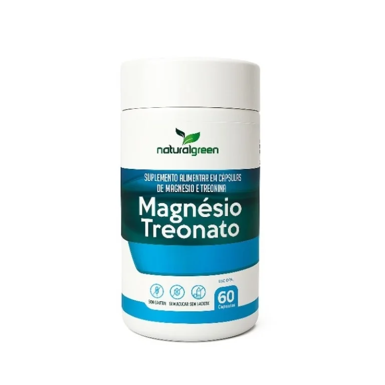Magnesio e Treonato Completo Natural Green + MIMO
