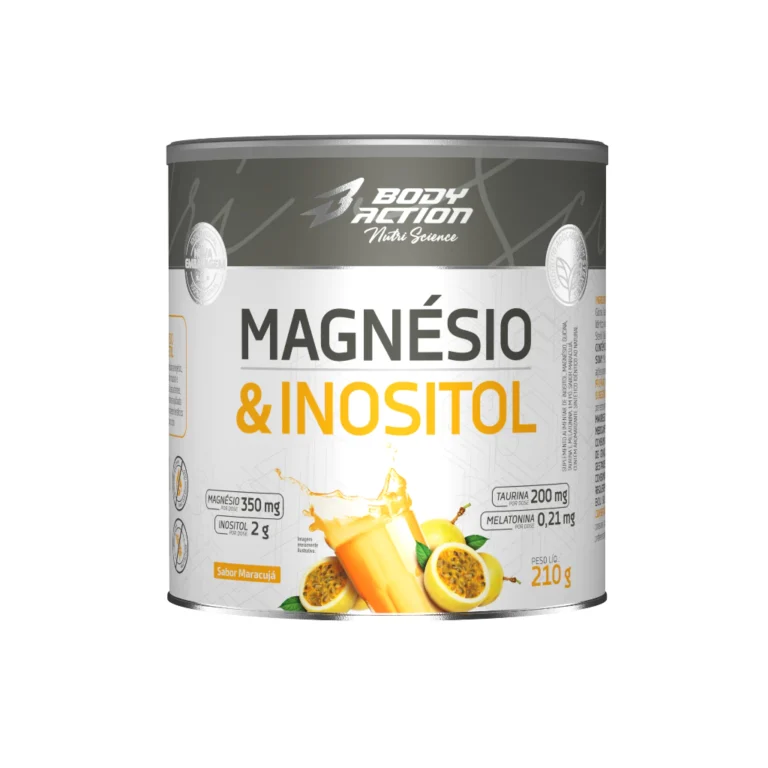Suplemento de Magnésio e Inositol 210g Bodyaction