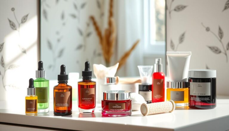 produtos de skin care