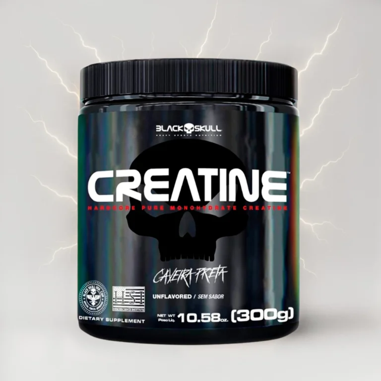 Creatina 100% Pura Black Skull Monohidratada – 300g