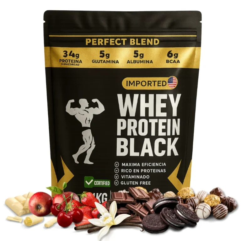 Whey Protein Isolado Concentrado 1kg Importado Suplemento Proteína Muscular Rende+ Sabor Low Carb