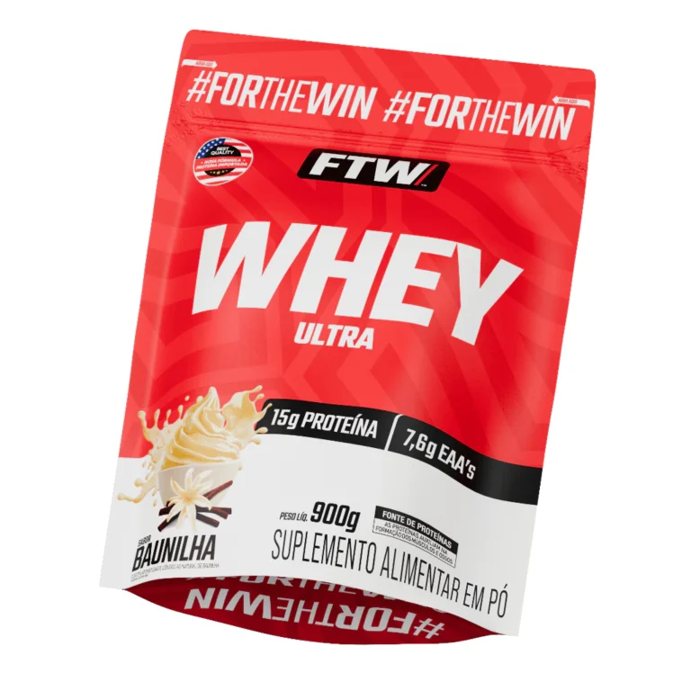 Whey Ultra Protein Refil 900g 15g Proteína por Dose – FTW
